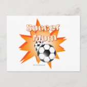 Fußball-Mama Postkarte (Vorderseite)