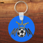 Fußball-MAMA Schlüsselanhänger (Vorderseite)