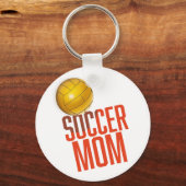 Fußball-Mama Schlüsselanhänger (Vorderseite)