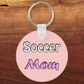 Fußball-Mama Schlüsselanhänger (Vorderseite)