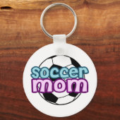 Fußball-Mama Schlüsselanhänger (Vorderseite)