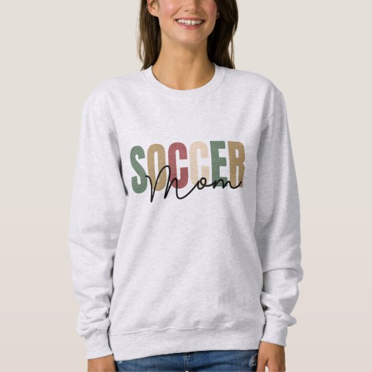Fußball-Mama Sweatshirt (Vorderseite)
