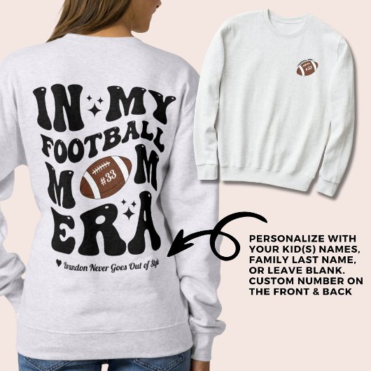 Fußball-Mama Sweatshirt in meiner Fußball-Mama-Ära