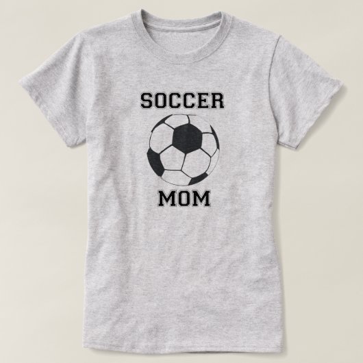 Fußball-Mama T-Shirt (Design vorne)