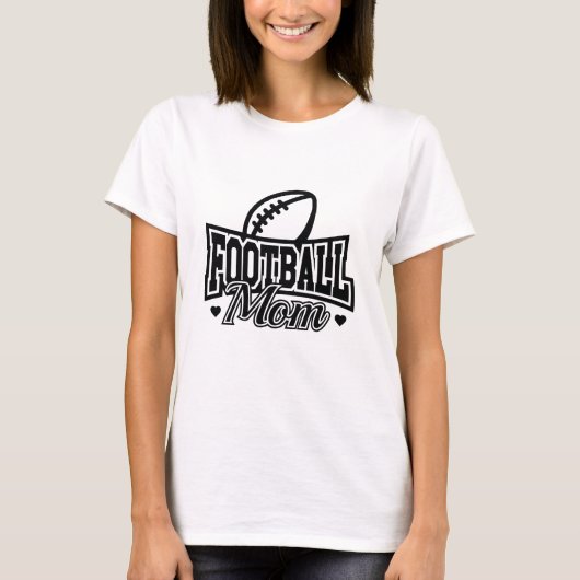 Fußball-Mama T-Shirt (Vorderseite)