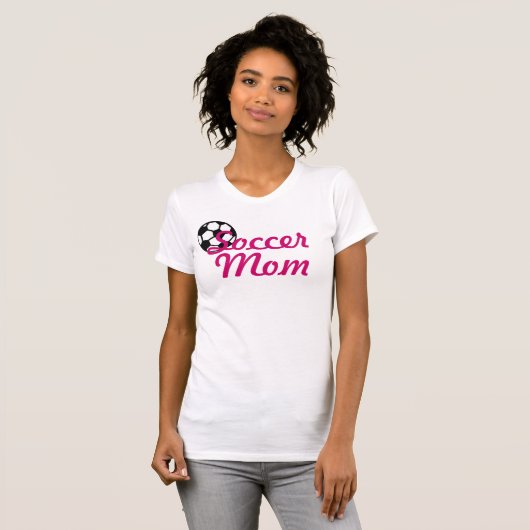 Fußball-Mama T-Shirt (Vorne ganz)