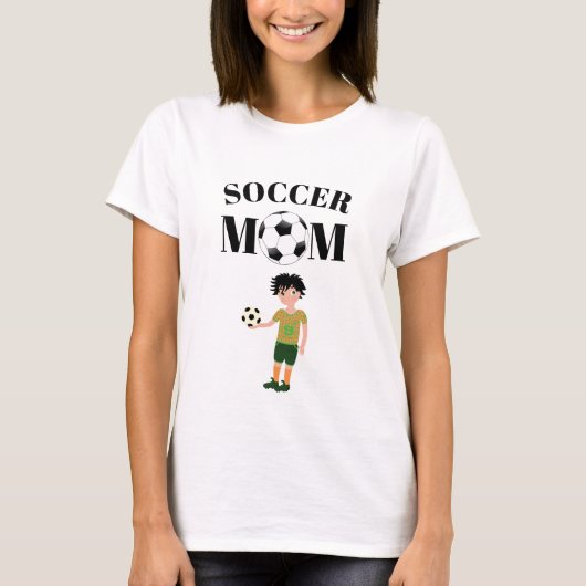 Fußball-Mama T-Shirt (Vorderseite)