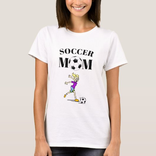 Fußball-Mama T-Shirt (Vorderseite)