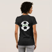 Fußball-Mama T-Shirt (Schwarz voll)