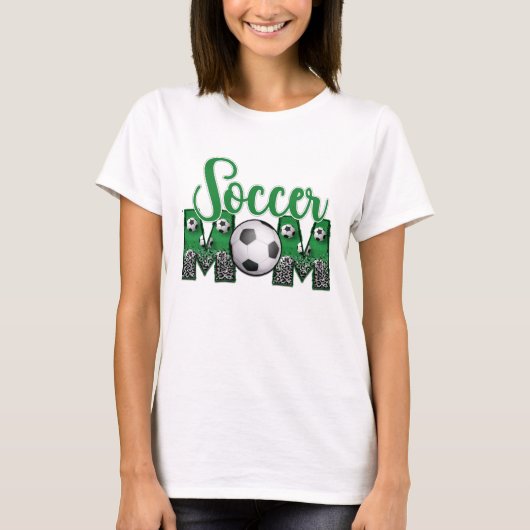 Fußball-Mama T-Shirt (Vorderseite)