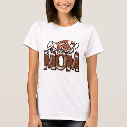 Fußball-Mama T-Shirt (Vorderseite)