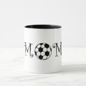 Fußball-Mama Tasse (Zentrum)