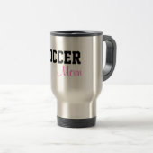 Fußball-Mama-Tasse Reisebecher (VorderseiteRechts)