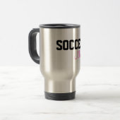 Fußball-Mama-Tasse Reisebecher (Vorderseite Links)