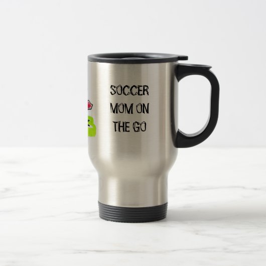 Fußball-Mama-Tasse Reisebecher (Rechts)