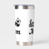 Fußball-Mama Thermobecher (Rechts)