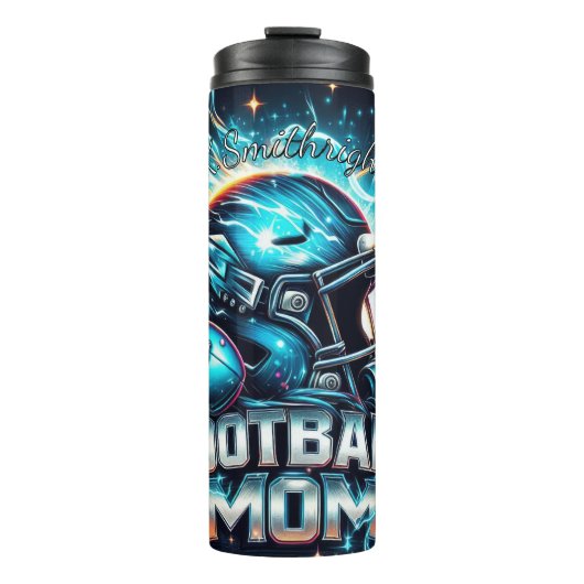 Fußball-Mama Thermosbecher (Vorderseite)