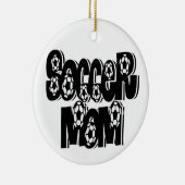 FUSSBALL-MAMA-VERZIERUNG KERAMIKORNAMENT (Rechts)