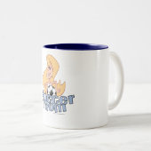 Fußball-Mama Zweifarbige Tasse (VorderseiteRechts)