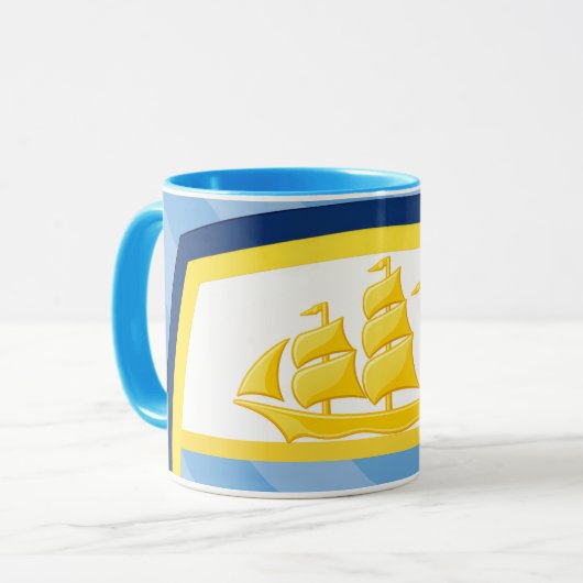 Fußball Manchester Tasse (Vorderseite Links)
