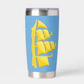 Fußball Manchester Tasse Thermobecher (Vorderseite)