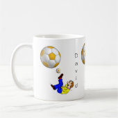 Fußball Mann Tasse (Links)