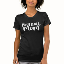 Fußball-Mannschaft Mama stylish white type persona