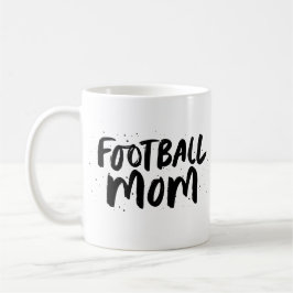 Fußball-Mannschaft Mutter trendschwarzer Typ perso Kaffeetasse