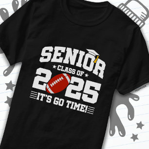 Fußball-Mannschaftsklasse 2025 Abschluss Senior 20 T-Shirt