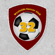 Fußball-Mannschaftsname w Maroon Gold oder JEDE Ma