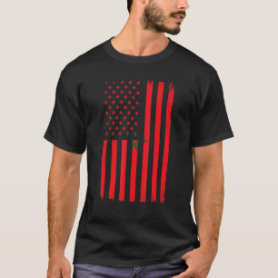 Fußball Marokko marokkanische Flagge Fußball-Sport T-Shirt