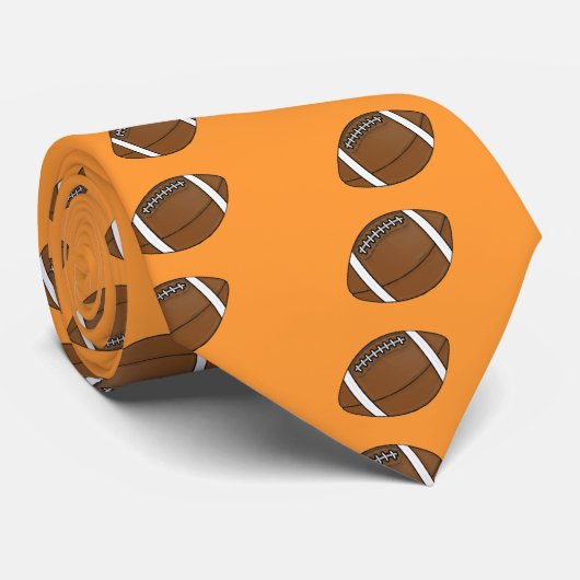 Fußball - Maßgeschneiderte Krawatte (Gerollt)