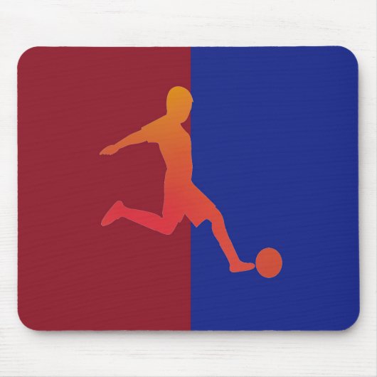 Fußball-Maus-Pad Mousepad (Vorne)