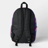 Fußball-Mega-Stadion Bedruckter Rucksack (Rückseite)