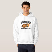 Fußball Meine brennende Liebe Hoodie (Vorne ganz)
