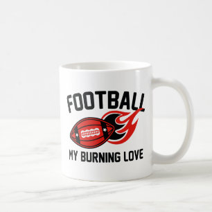Fußball Meine brennende Liebe Kaffeetasse