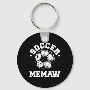 Fußball Memaw Fußball Byll Distressed Lustiger Fuß Schlüsselanhänger