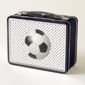 Fußball metall brotdose (Rückseite)