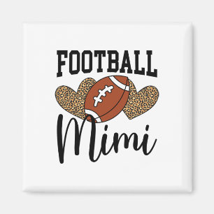 Fußball Mimi Hearts Oma Mimi von einem Fußballspie Magnet