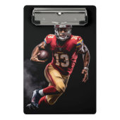 Fußball-Mini-Zwischenablage Mini Klemmbrett (Vorderseite)