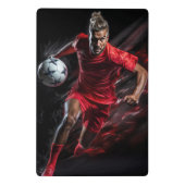 Fußball-Mini-Zwischenablage Mini Klemmbrett (Rückseite)