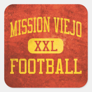 Fußball Mission Viejo Diablos Quadratischer Aufkleber