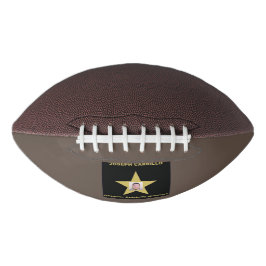 Fußball mit der Titelzeile des FUBAR Album "Don't  Football