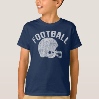 Fußball mit Helm T-Shirt
