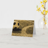 Fußball-Mitteilungskarten Karte (Gelbe Blume)