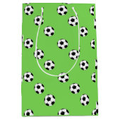 Fußball Mittlere Geschenktüte (Vorderseite)