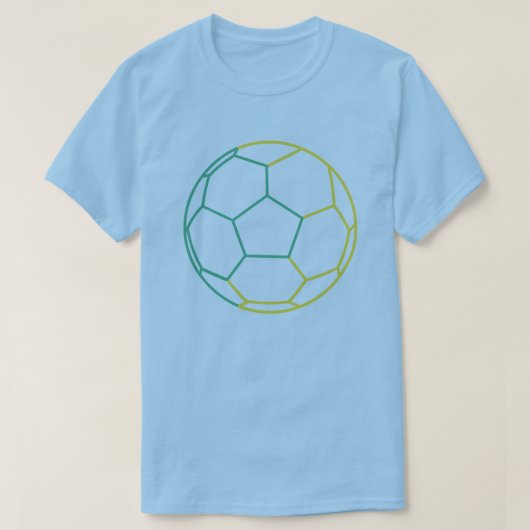 Fußball Moderne Kunst Der T - Shirt der Männer (Design vorne)