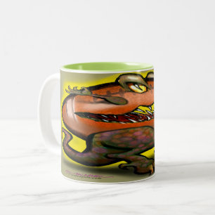 Fußball-Monster Zwei-Tone-Tasse Zweifarbige Tasse