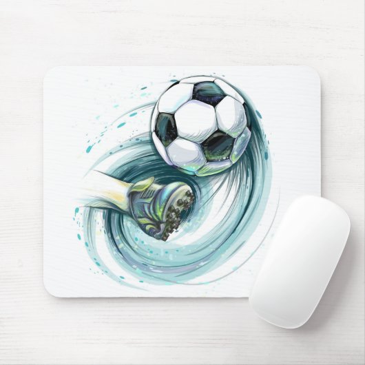 Fußball Mousepad (Mit Mouse)