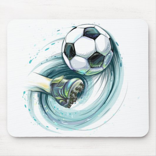 Fußball Mousepad (Vorne)